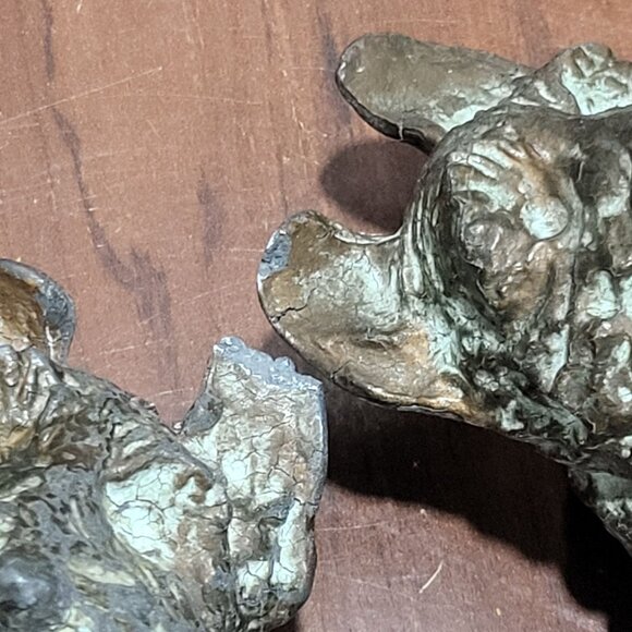 McClelland Barclay 1932 Pair of Bronze Bookends Scottish Terriers - Picture 11 of 15